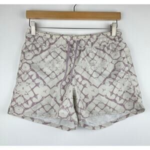 The North Face Women’s Purple/White Tie Dye Flash Dry Shorts - Size S